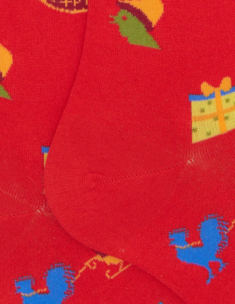 rinascente Gallo Patterned long socks