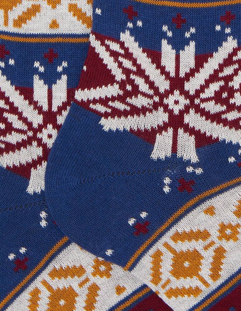 rinascente Gallo Long Christmas pattern socks