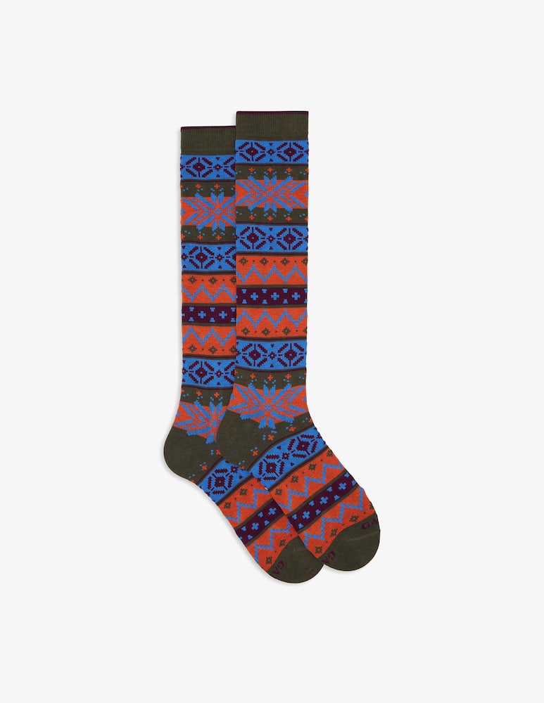 rinascente Gallo Long patterned socks