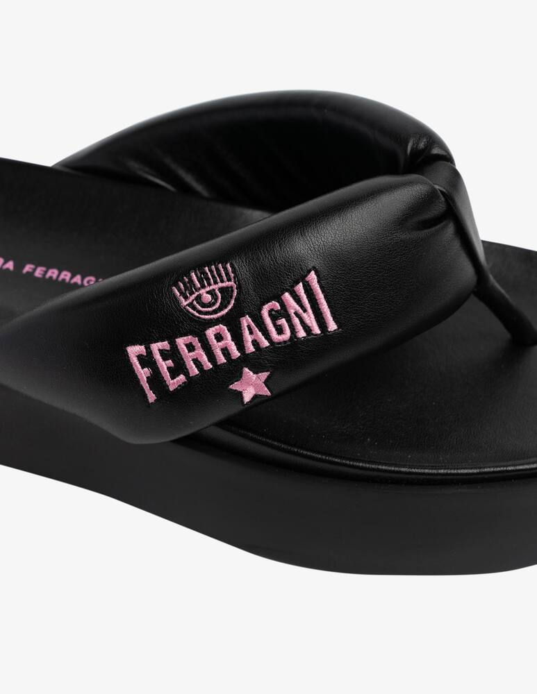 rinascente Chiara Ferragni Flip flop with wedge sandals