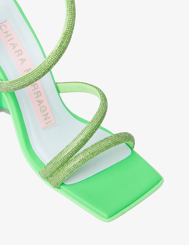 rinascente Chiara Ferragni Stella braided rhinestone sandals