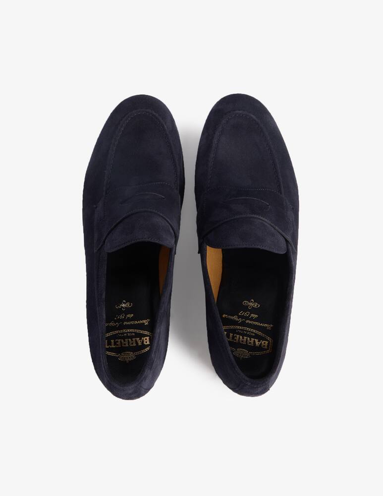 rinascente Barrett Mocassino penny in suede