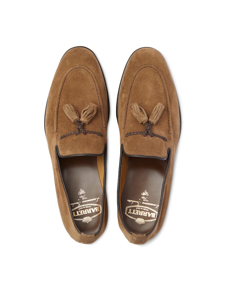 rinascente Barrett Mocassino nappine suede flex - marrone