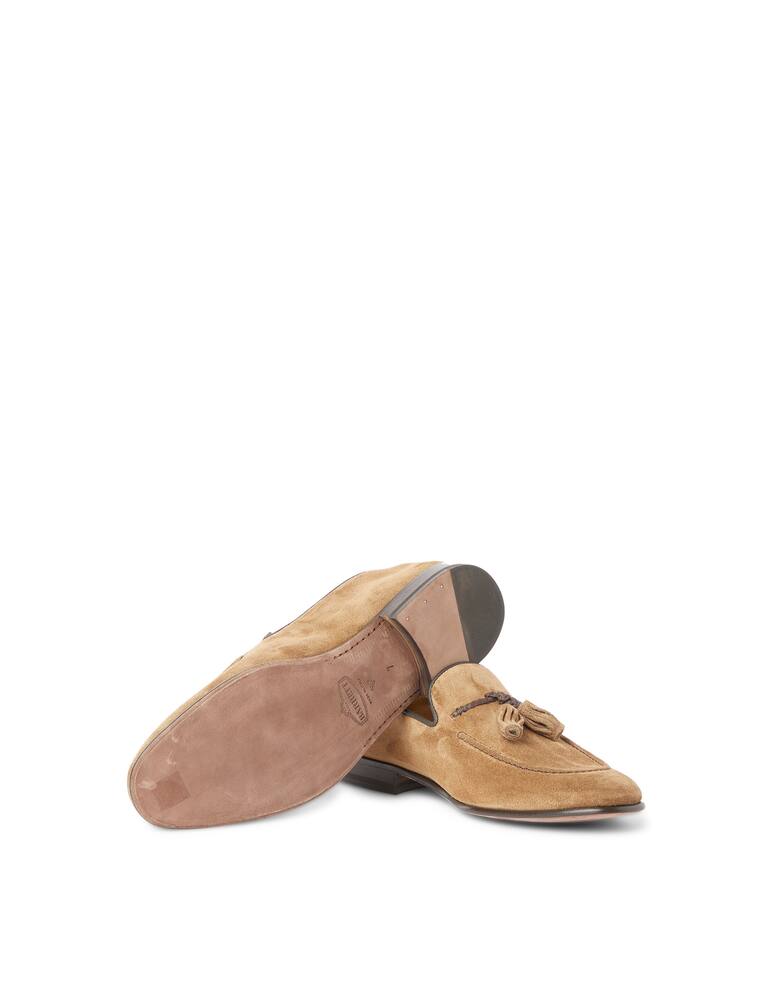 rinascente Barrett Mocassino nappine suede flex - marrone