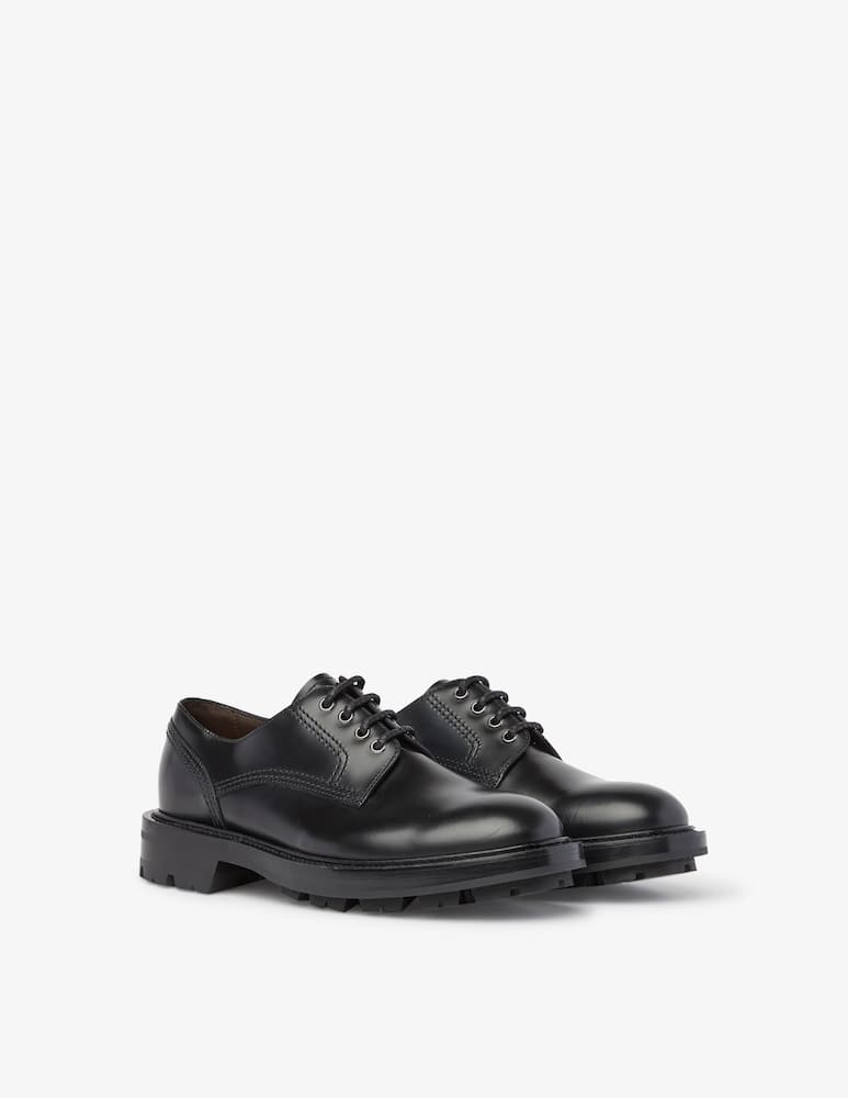 rinascente Barrett Leather derby shoes - Black