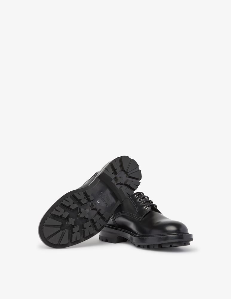 rinascente Barrett Leather derby shoes - Black