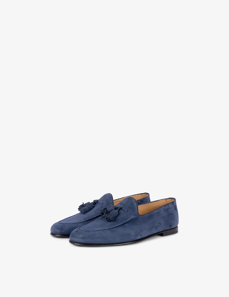 rinascente Barrett Suede loafers with tassels 