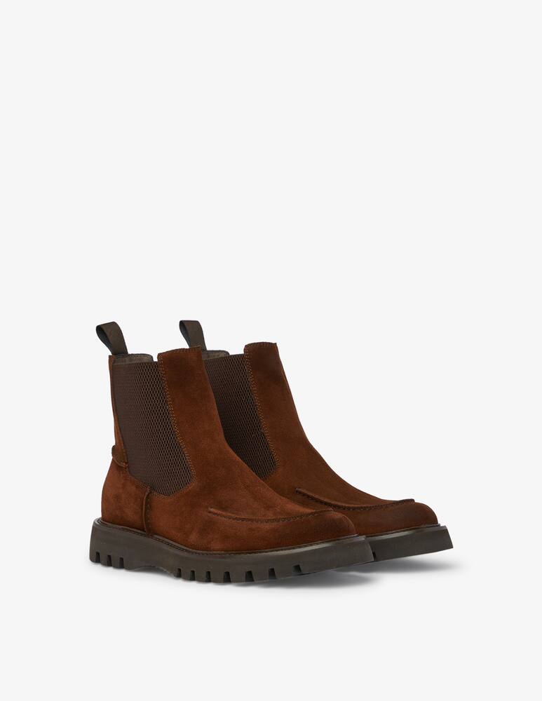 rinascente Barrett Stivaletti chelsea in suede - Marrone