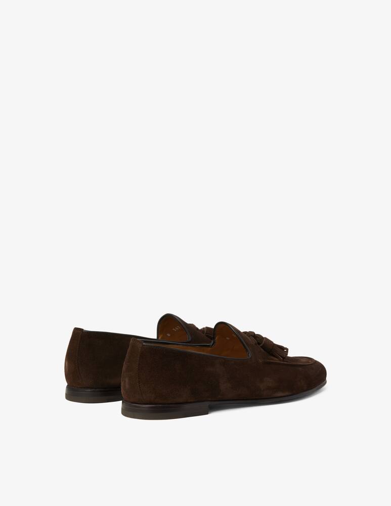 rinascente Barrett Suede loafers with tassels 