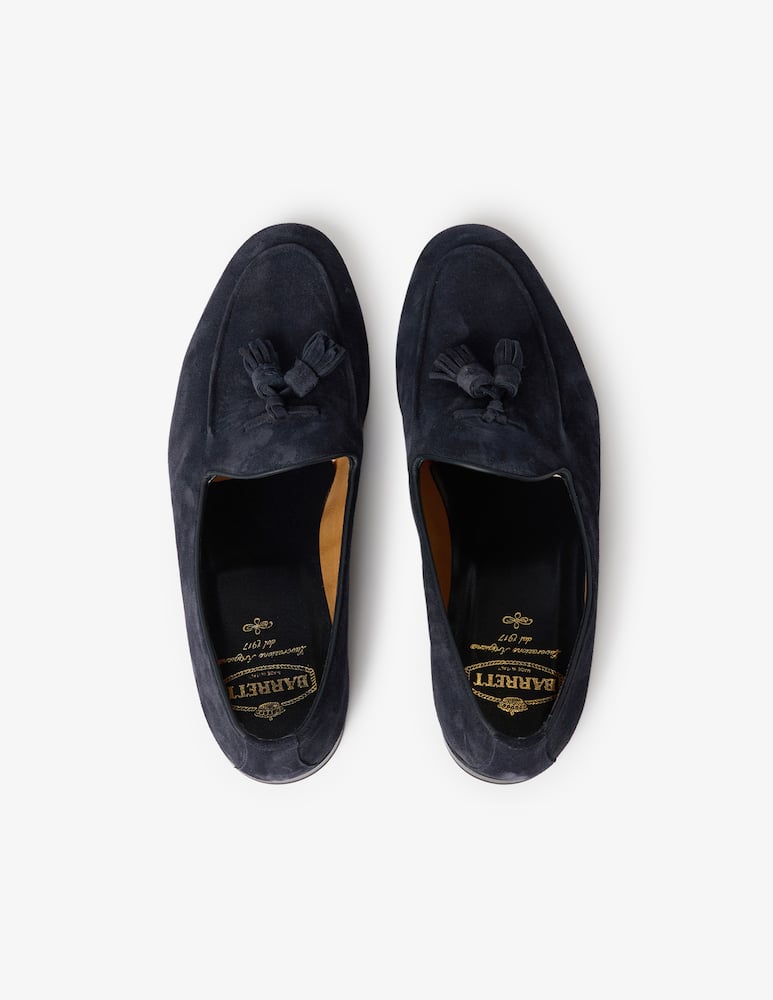 rinascente Barrett Mocassini in suede con nappine
