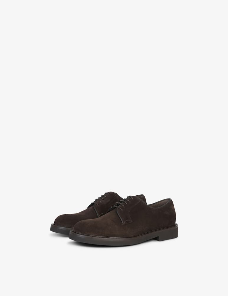 Barrett Derby in suede con suola Vibram - immagine 2 Barrett Derby in suede con suola Vibram - immagine 2