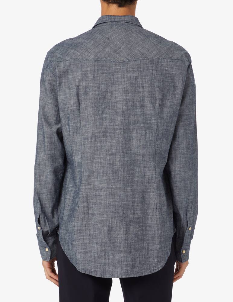 rinascente Eleventy Denim shirt - Grey