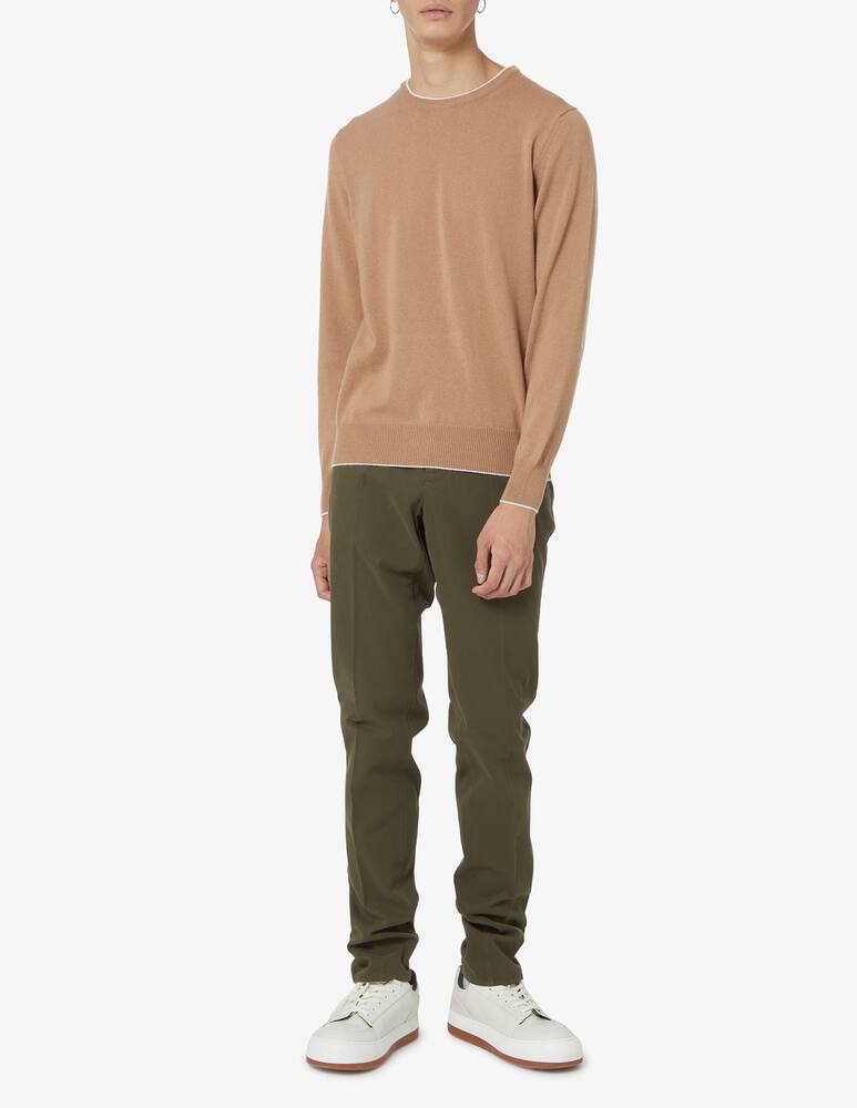 rinascente Eleventy Crewneck cashmere jumper - camel