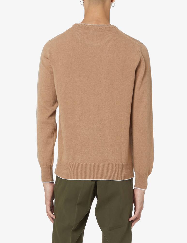 rinascente Eleventy Crewneck cashmere jumper - camel