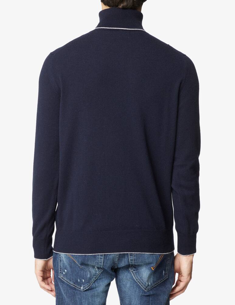 rinascente Eleventy Crewneck cashmere jumper - navy