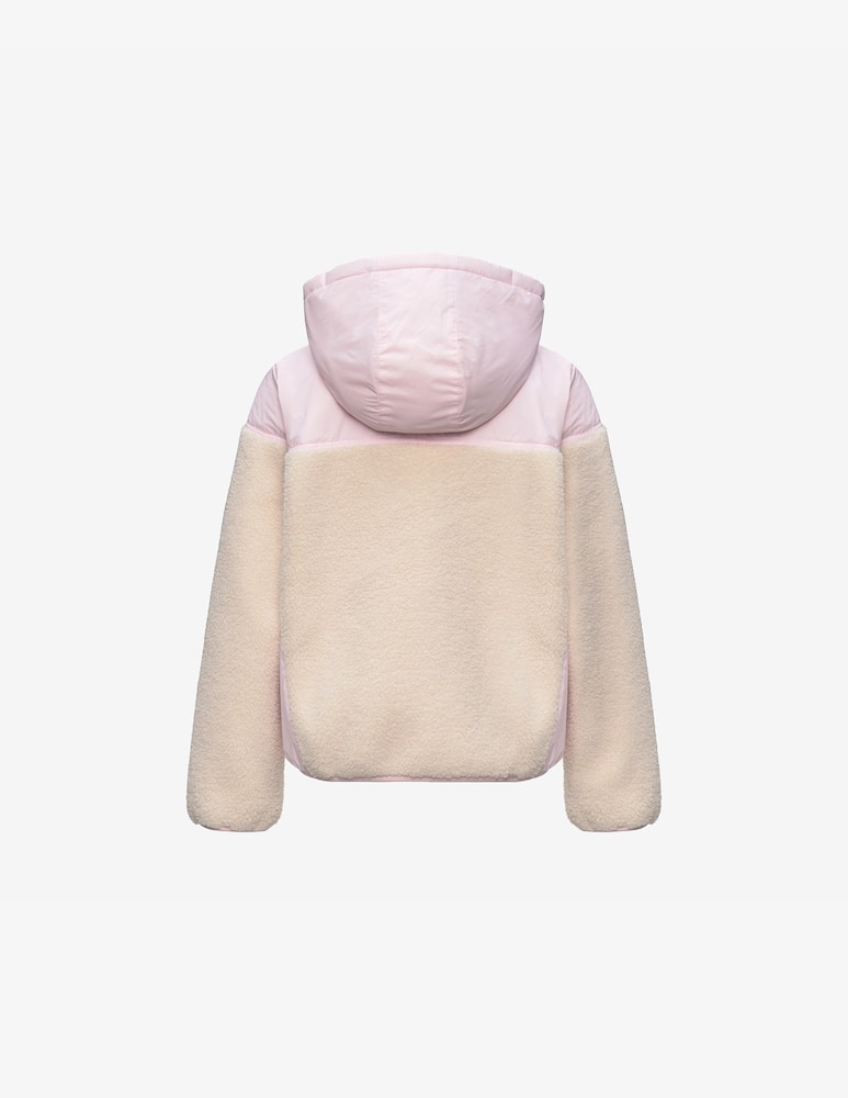 rinascente K-Way Giacca sherpa con cappuccio