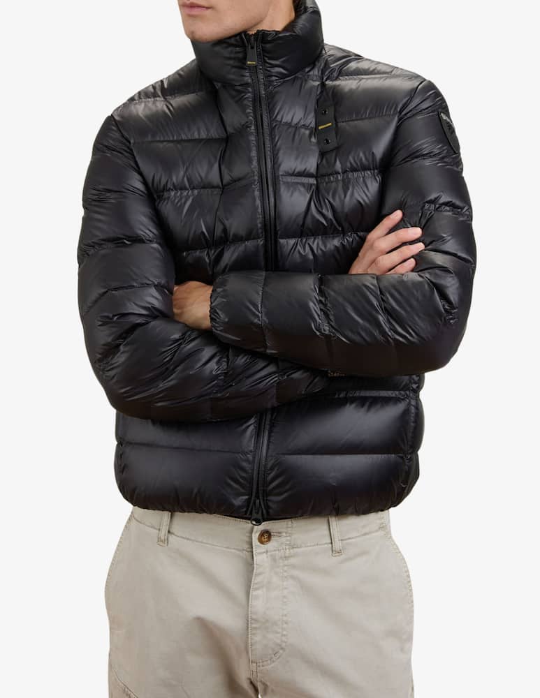 rinascente Blauer Giaccone Belmont