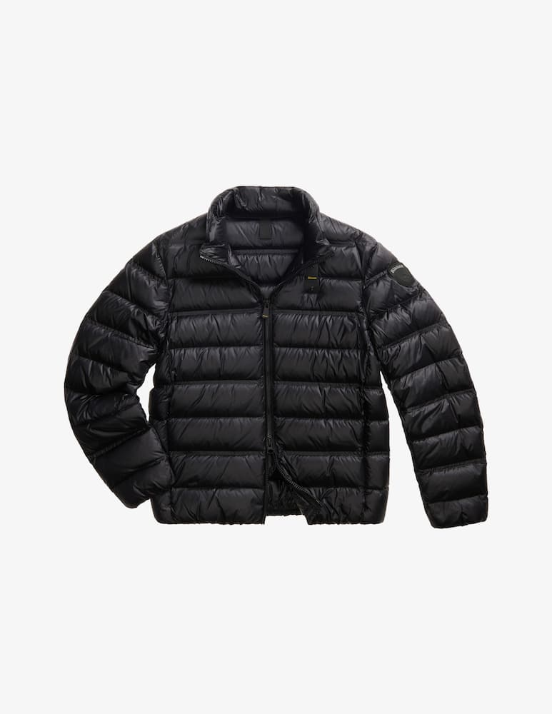 rinascente Blauer Giaccone Belmont