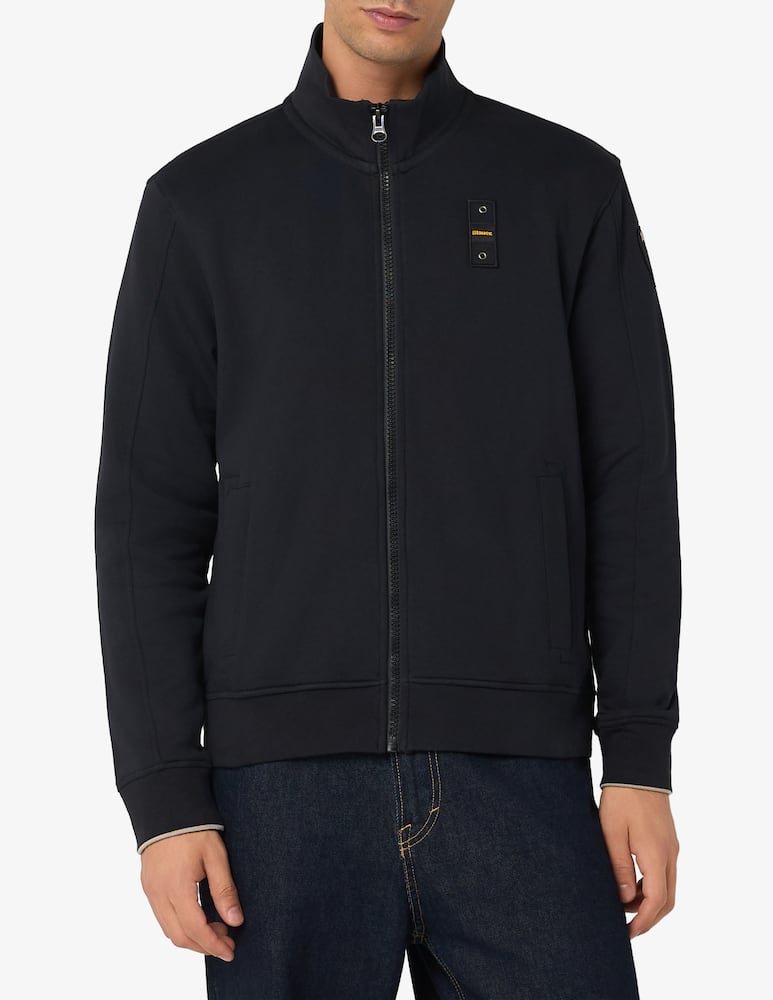 Blauer Felpa con zip city - immagine 1 Blauer Felpa con zip city - immagine 1