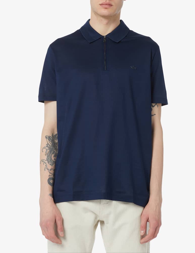 Paul & Shark Zipped short sleeve polo - picture 1 Paul & Shark Zipped short sleeve polo - picture 1