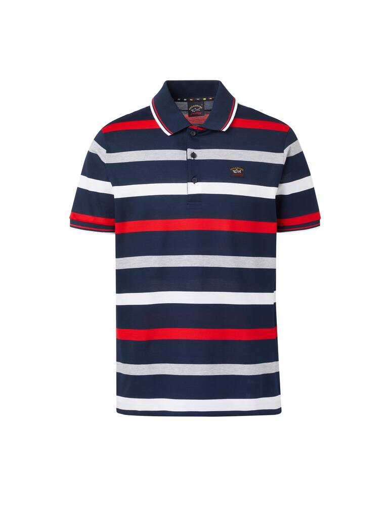 rinascente Paul & Shark Polo mc piquet a righe - multicolor
