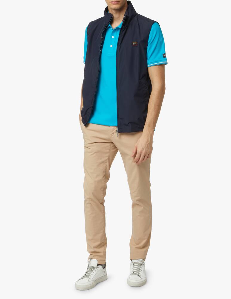 rinascente Paul & Shark Typhoon yatching vest - blue