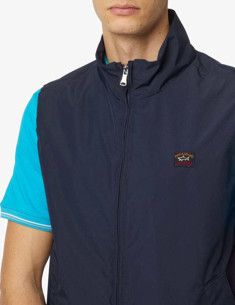 rinascente Paul & Shark Typhoon yatching vest - blue