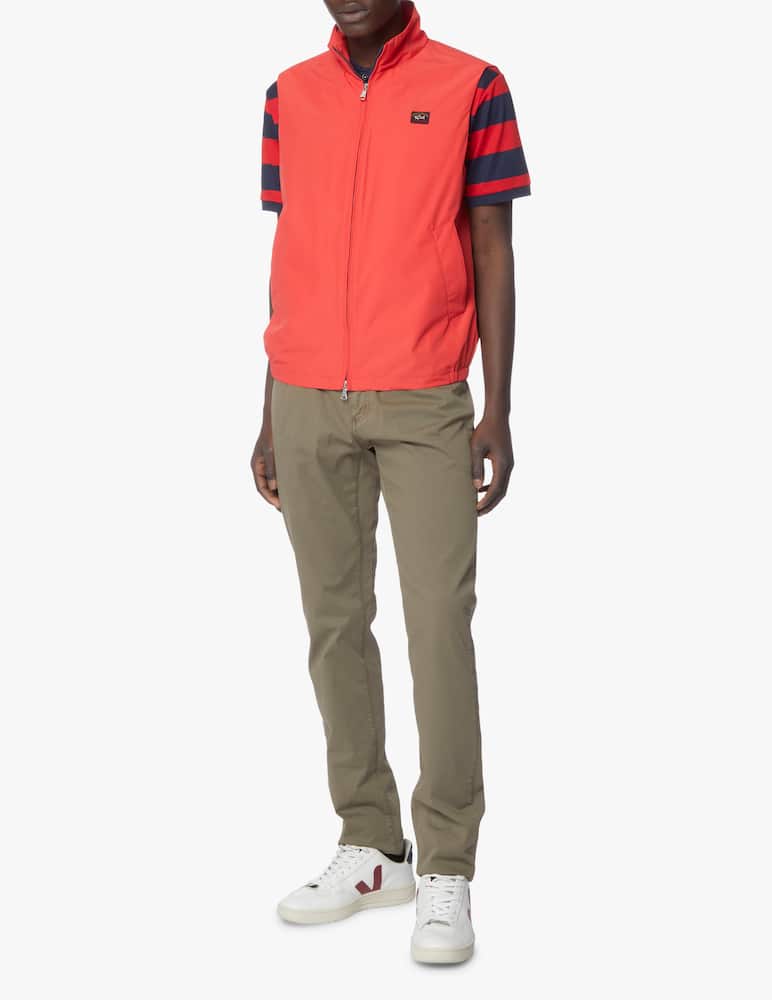 rinascente Paul & Shark Typhoon yatching vest - red