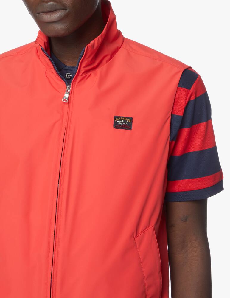 rinascente Paul & Shark Typhoon yatching vest - red
