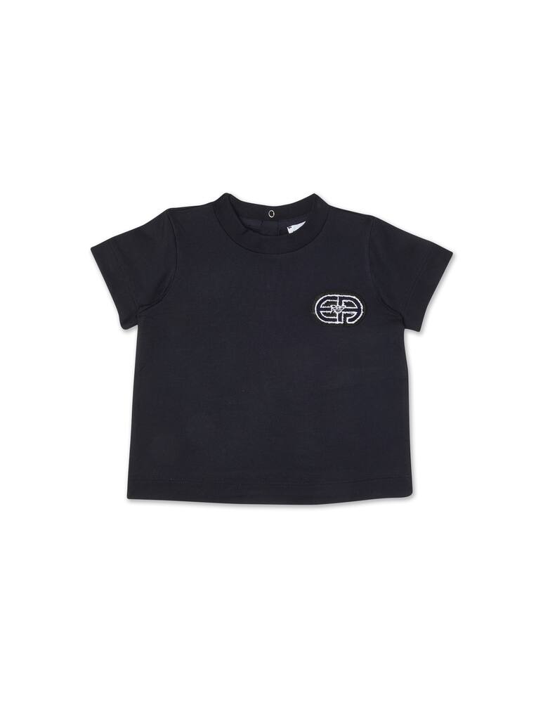 Emporio Armani Maglietta girocollo manica corta - Blu - immagine 1