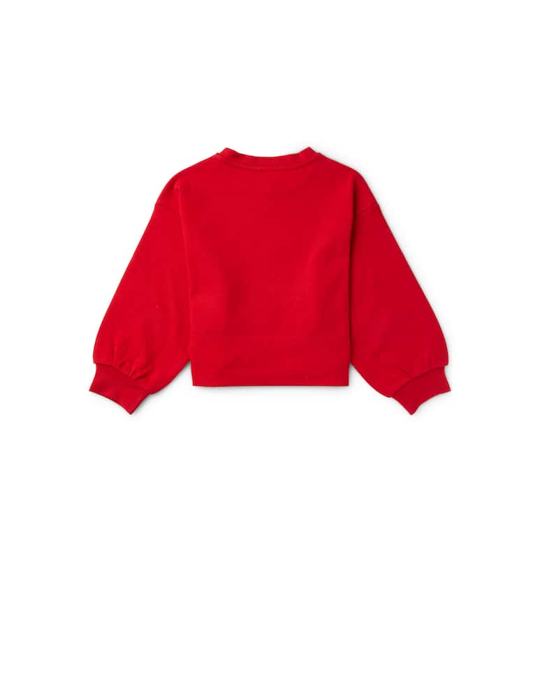 rinascente Emporio Armani Felpa in cotone - Rosso