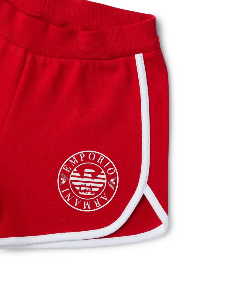 rinascente Emporio Armani Cotton short pant - Rosso