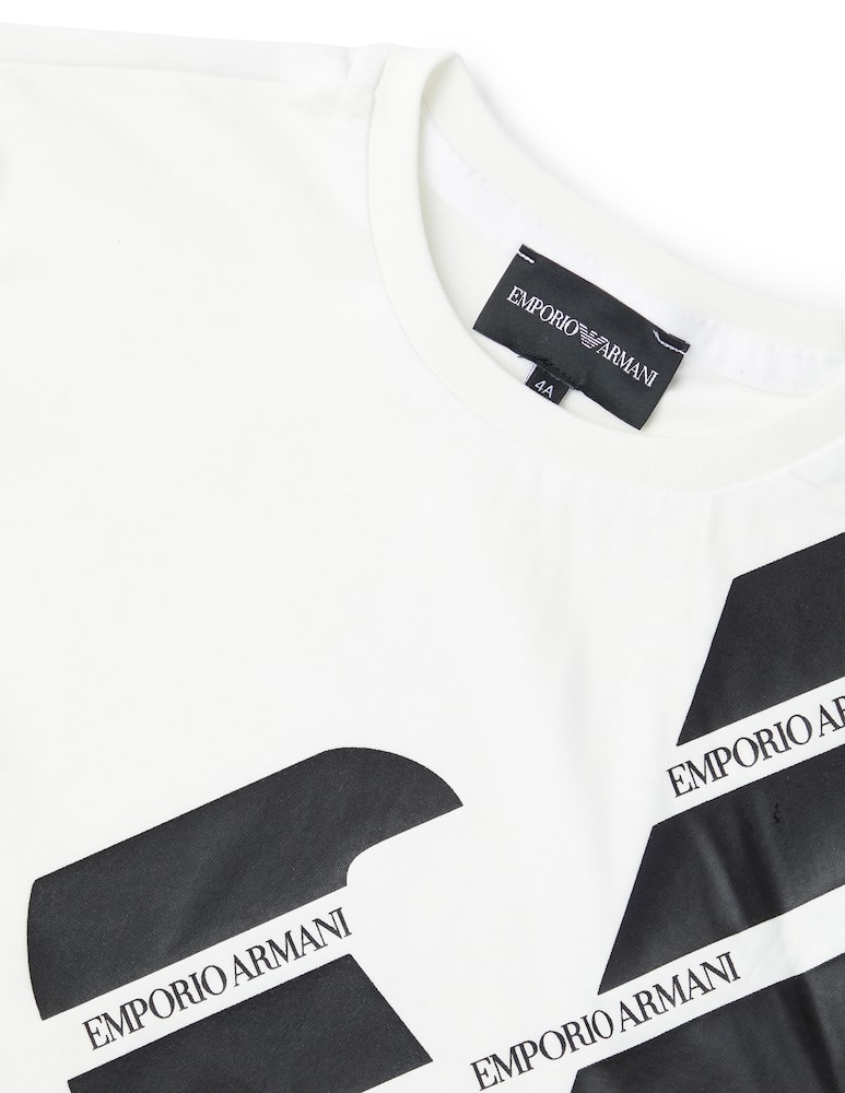 rinascente Emporio Armani Maglietta girocollo manica corta - Bianco