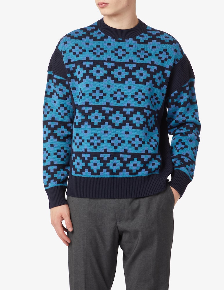Emporio Armani Maglia girocollo - azzurro - immagine 1