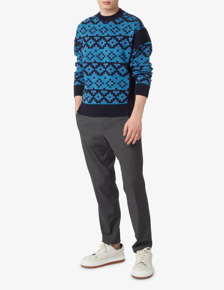 Emporio Armani Maglia girocollo - azzurro - immagine 2