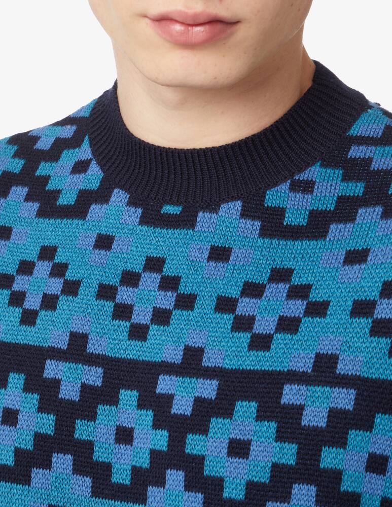 Emporio Armani Maglia girocollo - azzurro - immagine 4