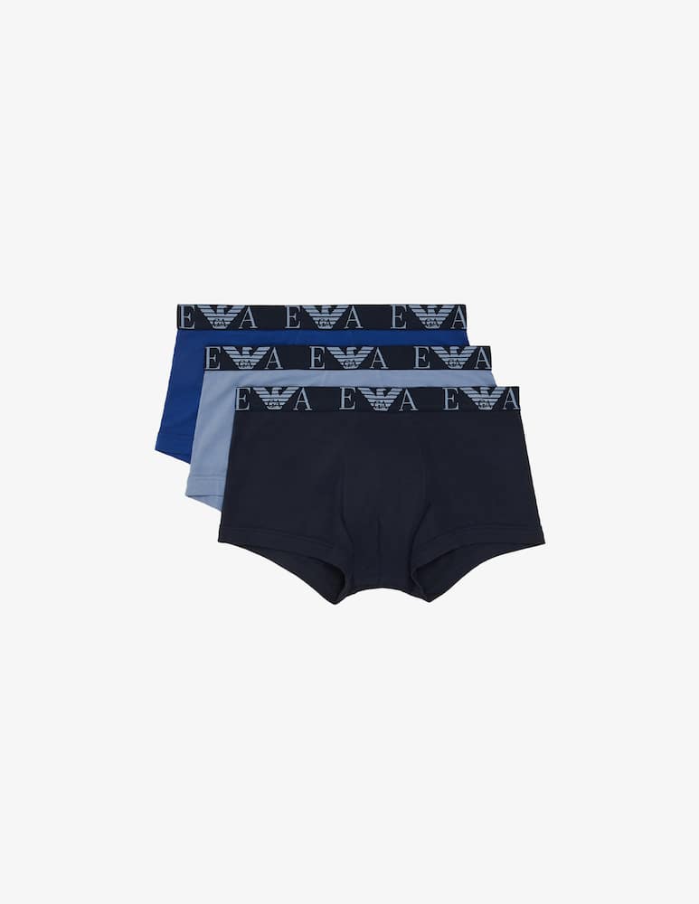 rinascente Emporio Armani Monogram trunks - 3 pack