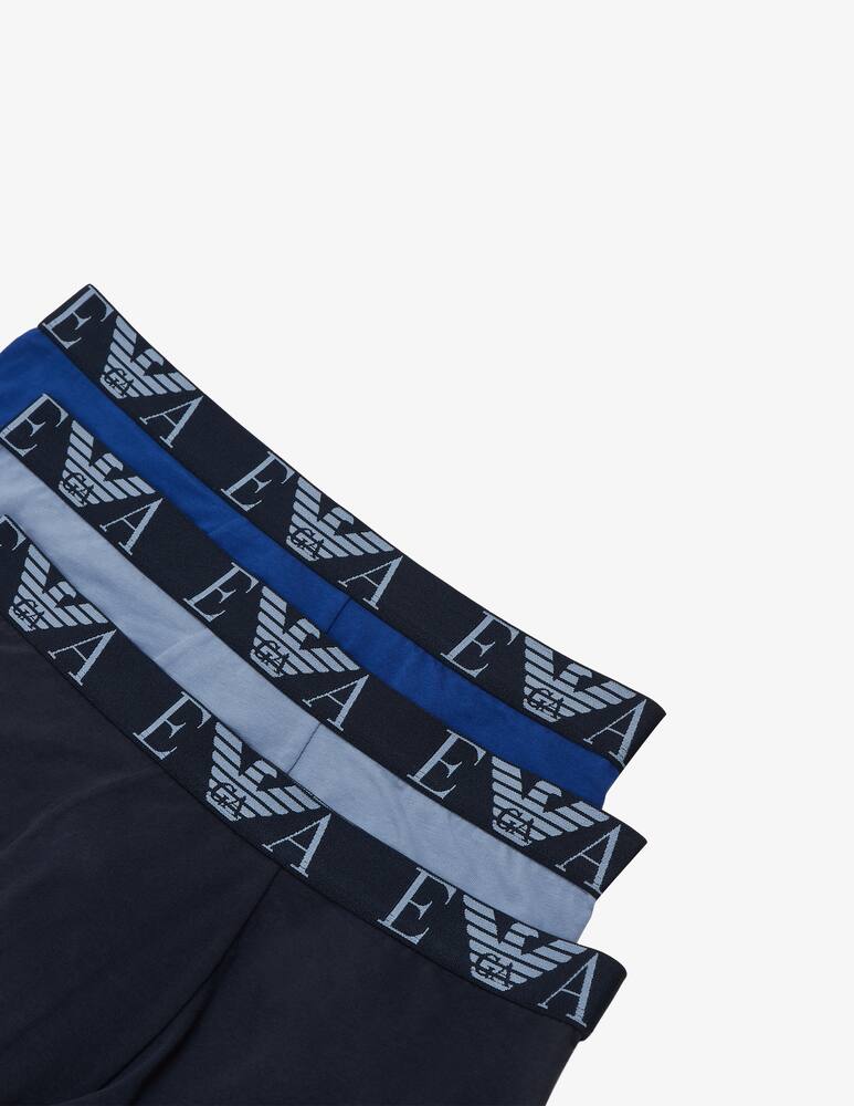 rinascente Emporio Armani Monogram trunks - 3 pack