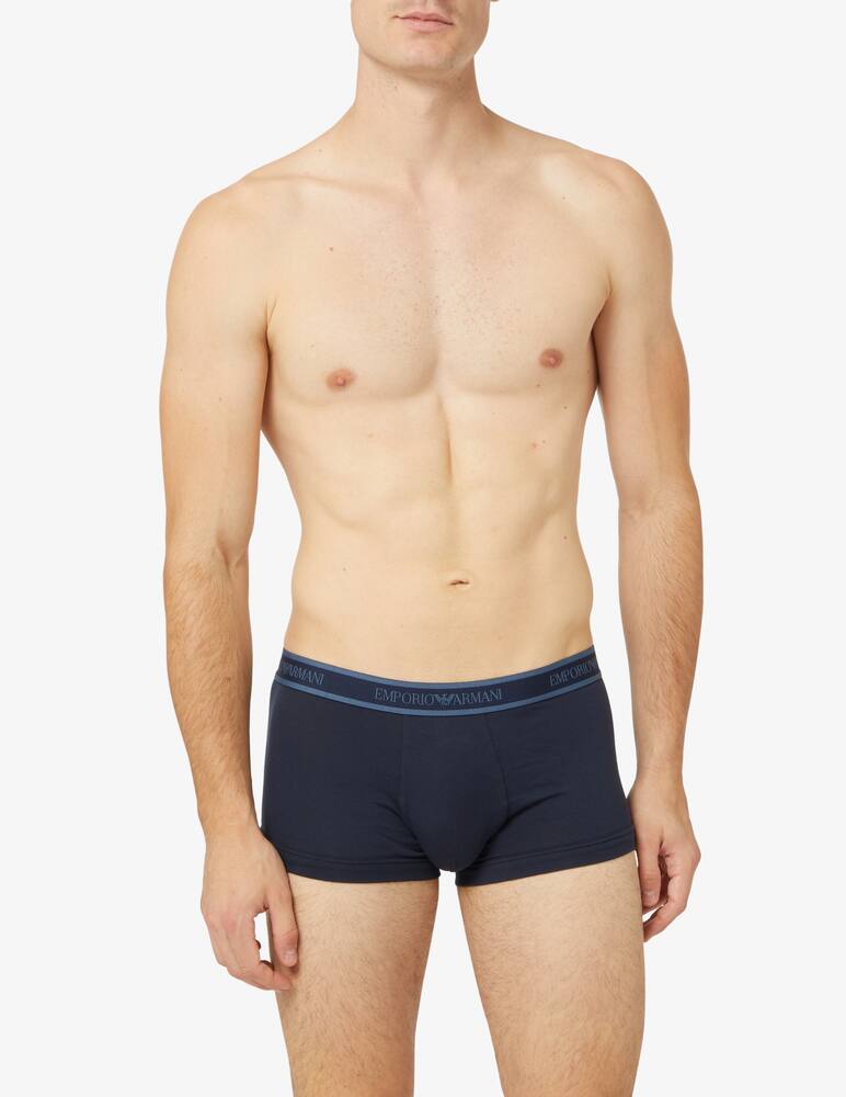 Emporio Armani Boxer con banda laterale - 3 pezzi - immagine 2 Emporio Armani Boxer con banda laterale - 3 pezzi - immagine 2