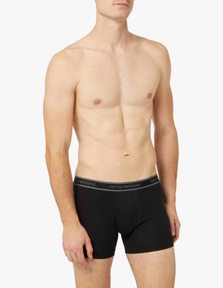 rinascente Emporio Armani Boxer con banda laterale - 3 pezzi