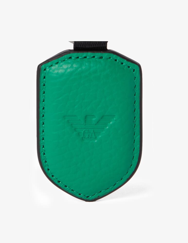 rinascente Emporio Armani Gift set of leather keychain - Green