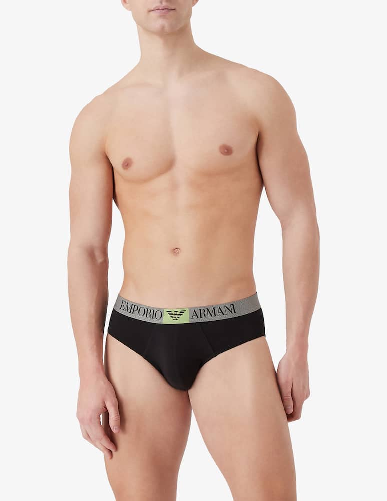 rinascente Emporio Armani Eagle briefs - Black