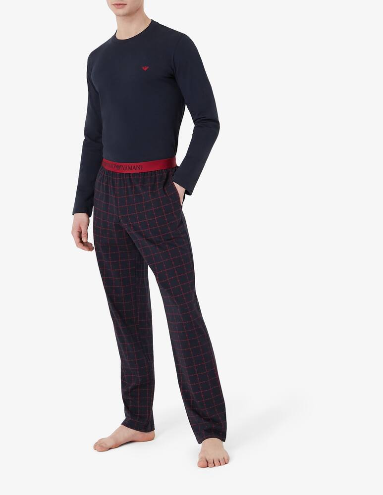 rinascente Emporio Armani Pigiama lungo in cotone - Multicolor