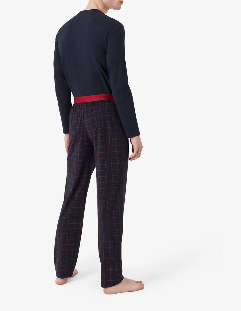 rinascente Emporio Armani Pigiama lungo in cotone - Multicolor