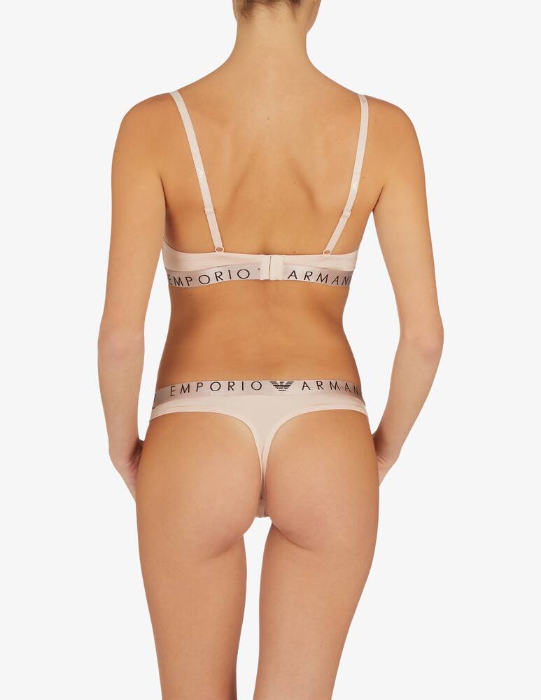 rinascente Emporio Armani Reggiseno a triangolo imbottito - Rosa