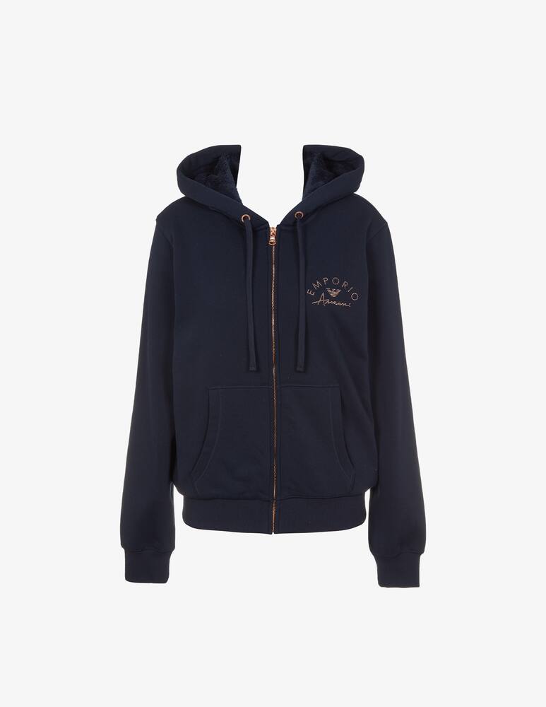 rinascente Emporio Armani Giacca con zip intera - Blu