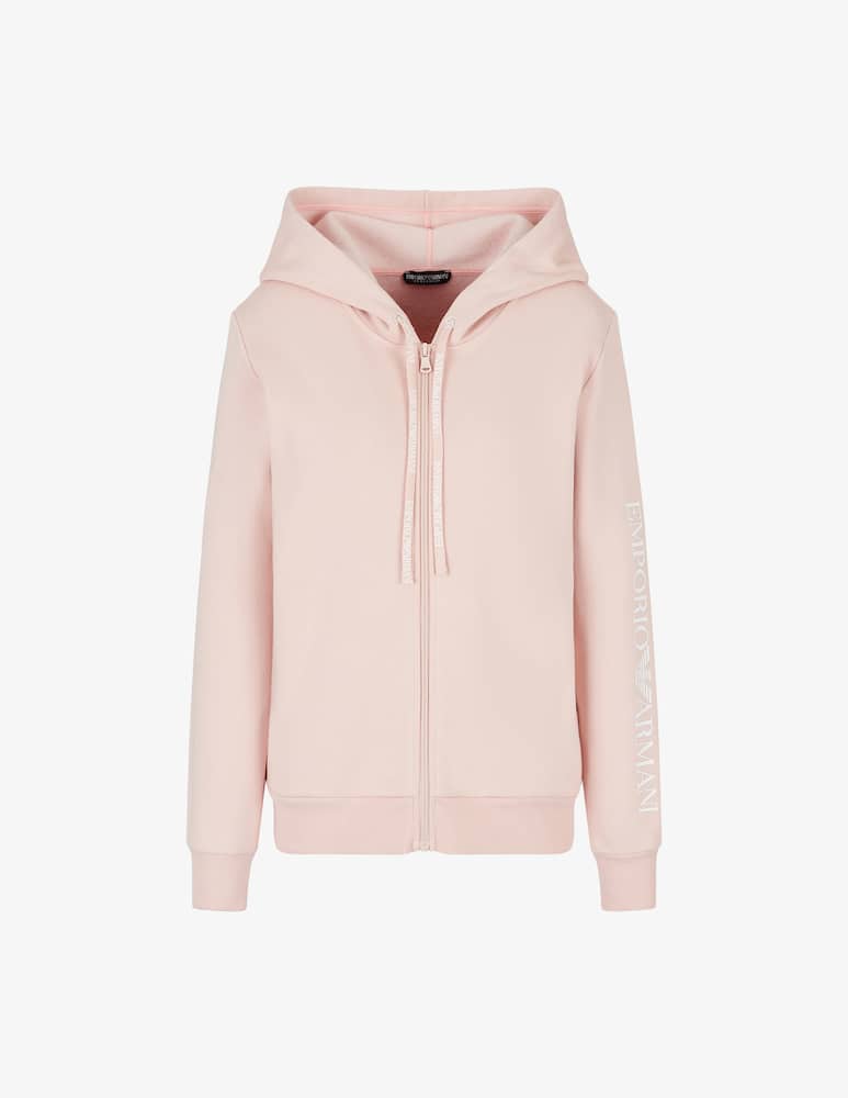 rinascente Emporio Armani Giacca con zip intera - Rosa