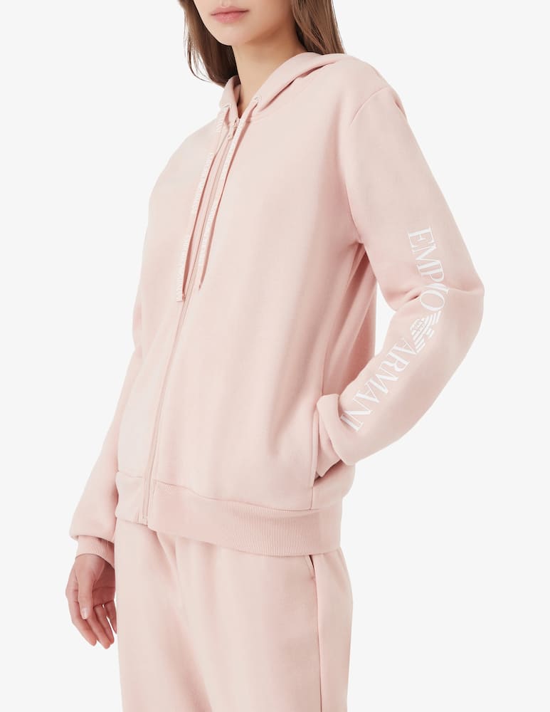 rinascente Emporio Armani Giacca con zip intera - Rosa