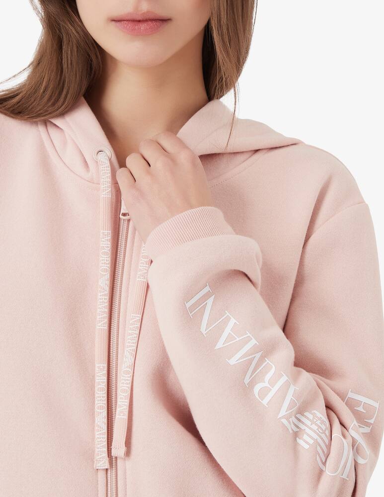 rinascente Emporio Armani Giacca con zip intera - Rosa