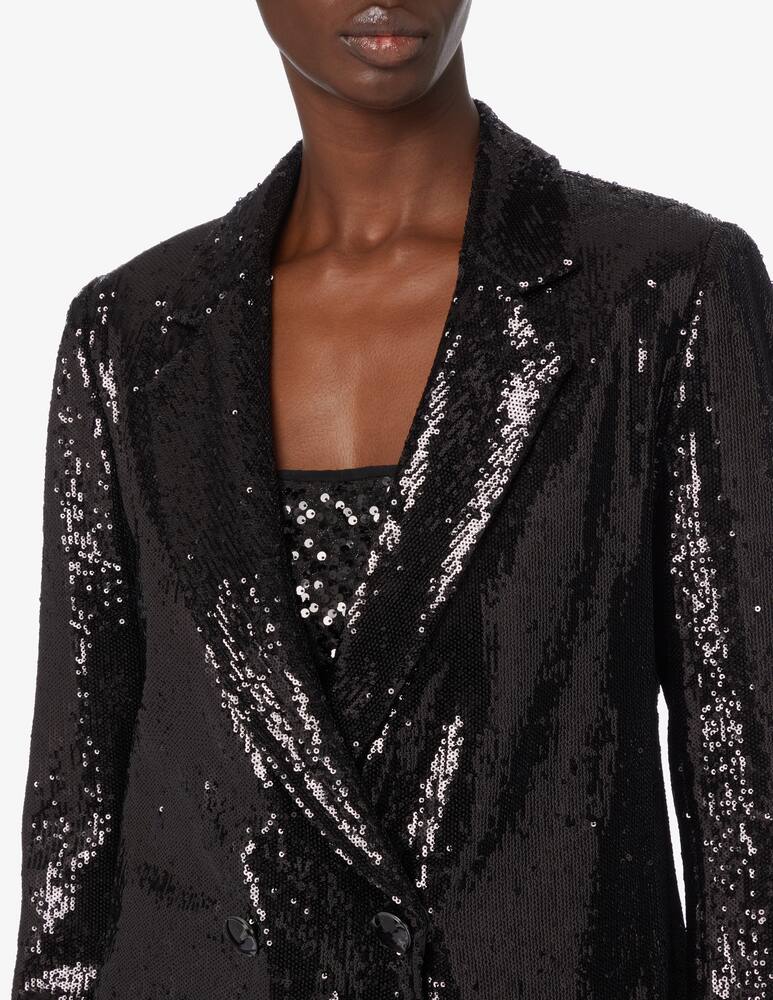 rinascente Emporio Armani Sequined jacket - Black